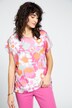 Bluse, doppellagig, Chiffon, blickdichtes Top