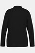 T-shirt, découpe, Slim, col V drapé, manches longues