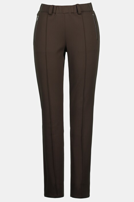 Hose Julia, Stretch, Biese, schmales Bein