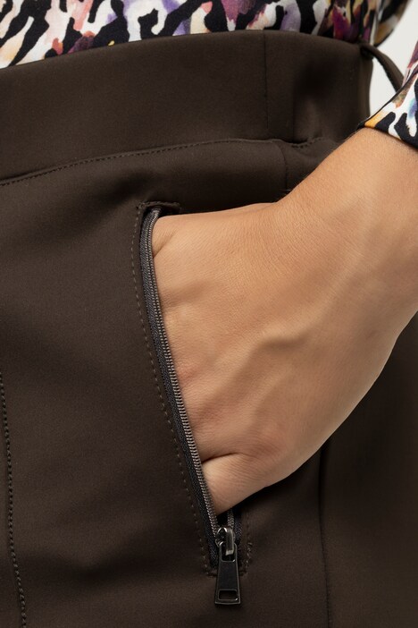 Hose Julia, Stretch, Biese, schmales Bein