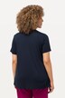 Functional Antibacterial Finish V-Neck Short Sleeve Knit Top