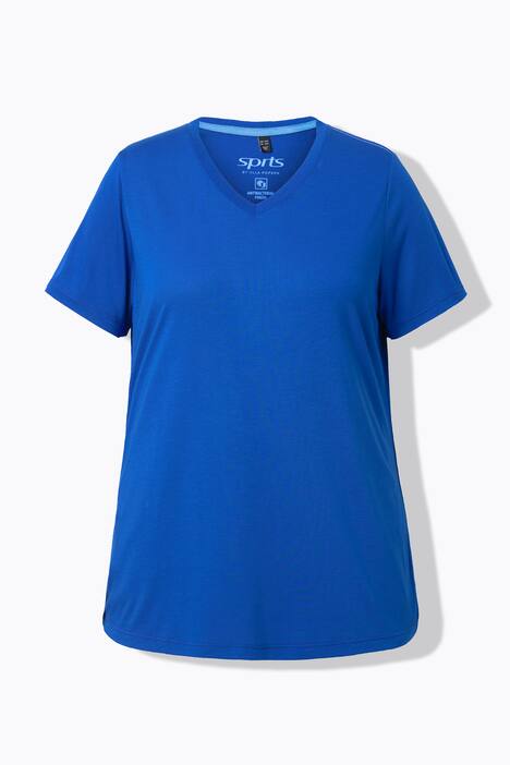 Funktionsshirt, antibakteriell, V-Ausschnitt, Halbarm