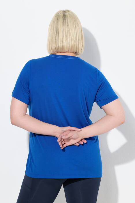 Funktionsshirt, antibakteriell, V-Ausschnitt, Halbarm