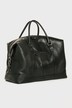 Weekender, bolsa de piel, piel de napa ovina, para ir de viaje
