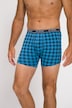 Slip in confezione doppia a quadri/tinta unita, fino alla tg. 8XL