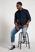 STHUGE corduroy, overshirt, corduroy, lange mouwen, modern fit, kentkraag, t/m 8 XL