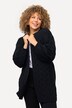 Cardigan, kabelsteek, oversized, strikcentuur