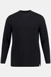 STHUGE Pullover, kleiner Stehkragen, Langarm, bis 8 XL