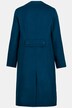 Manteau, coupe A, col à revers, doublure en satin