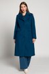Manteau, coupe A, col à revers, doublure en satin