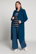 Manteau, coupe A, col à revers, doublure en satin