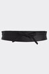Ceinture en cuir à nouer. Longs rubans