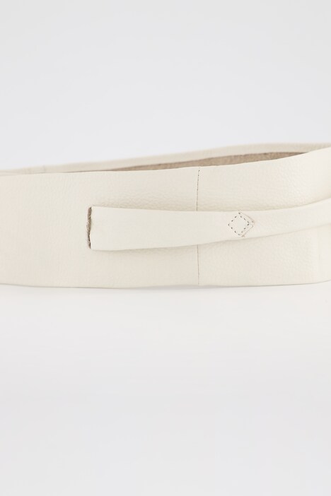 Soft Leather Tie Belt