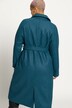 jas in wollook, oversized, overhemdkraag, lange mouwen