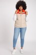bodywarmer, teddyfleece, opstaande kraag, 2-wegzipper