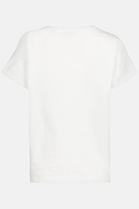T-Shirt, Schriftmotiv, Oversized, Rundhals, Halbarm