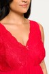 Lace Bodice Stretch Knit Tank Nightgown