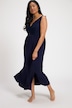 Camicia da notte smanicata con pizzo, scollo a V e spalline