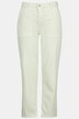 7/8-Jeans, weites Bein, aufgesetzte Taschen