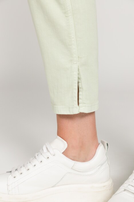 7/8-Jeans, weites Bein, aufgesetzte Taschen