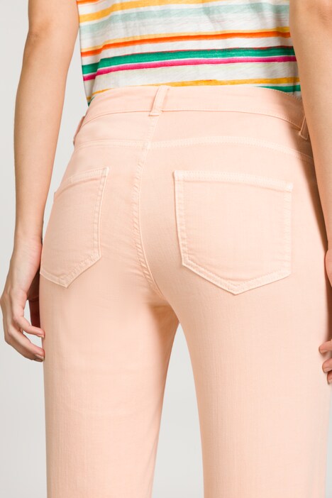 7/8-Jeans, weites Bein, aufgesetzte Taschen