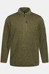 JAY-PI trekking strikket fleece med høy hals og glidelås
