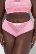 Culotte maxi en microfibres, avec dentelle