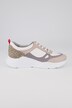 sneakers, leer, verwisselbaar voetbed, wijdte H