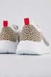 sneakers, leer, verwisselbaar voetbed, wijdte H
