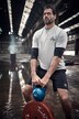 Short de fitness technique JAY-PI à taille élastique et technologie QuickDry