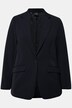 Blazer in acetato con revers e abbottonatura