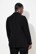 Blazer in acetato con revers e abbottonatura