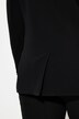 Blazer in acetato con revers e abbottonatura