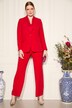 Blazer in acetato con revers e abbottonatura