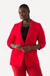 Blazer in acetato con revers e abbottonatura