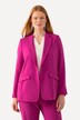 Blazer in acetato con revers e abbottonatura