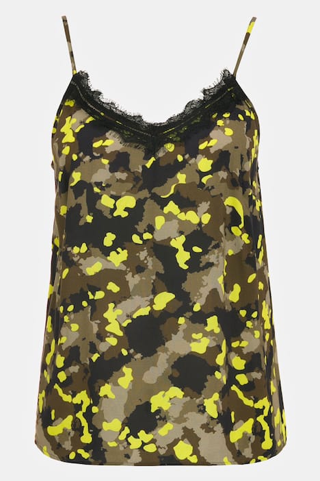 Color Camouflage Print Tank