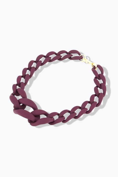 Collier court et imposant, maillons extra-larges