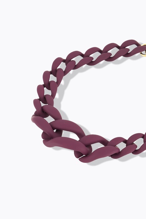 Collier court et imposant, maillons extra-larges