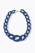 Collana corta con grandi anelli