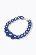Collana corta con grandi anelli