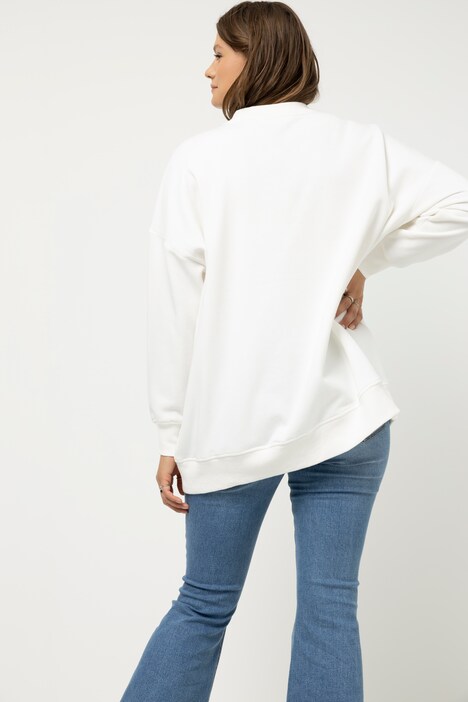 Embroidery Statement Sweatshirt