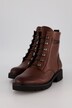 Bottines, chaînes métalliques, zip, largeur confortable