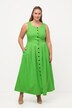 Robe sans manches, lin mélangé. Décolleté en forme de cœur. Tenue traditionnelle bavaroise.