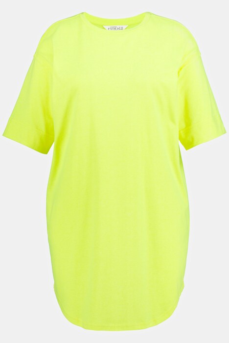 T-shirt, oversized, ronde hals, korte mouwen