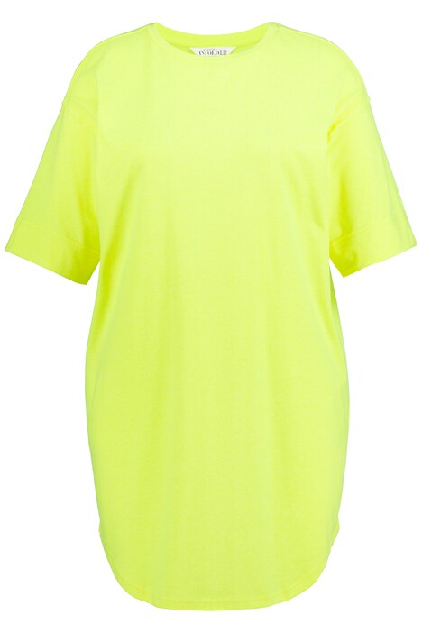 Tričko, oversize, kulatý výstřih, dlouhý střih