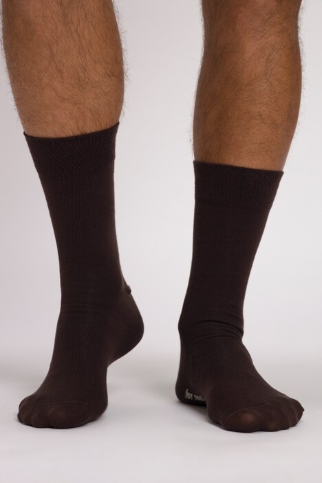 Socken, 2er-Pack, Rauten-Muster, Komfort-Bündchen