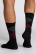 Socken, 2er-Pack, Rauten-Muster, Komfort-Bündchen
