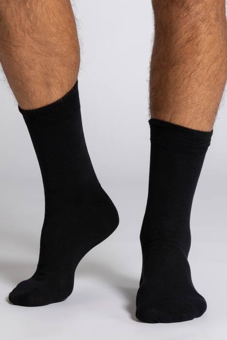 Socken, 2er-Pack, Rauten-Muster, Komfort-Bündchen
