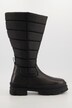 Leren laarzen, gewatteerde XL-schacht, fleece voering, wijdte H